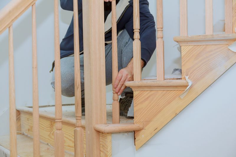 Maple Stairs Installation in Kansas City, KS