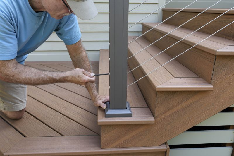 Oak Stairs Repair in Kansas City, KS